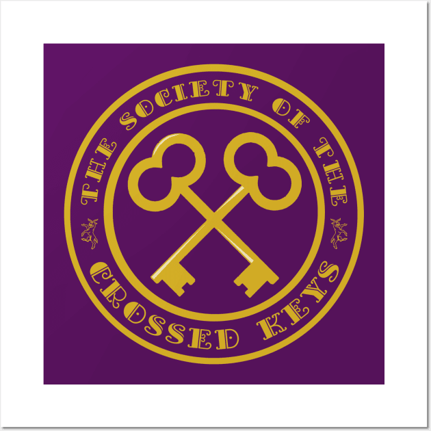 The Society of the Crossed Keys Wall Art by PopCultureShirts